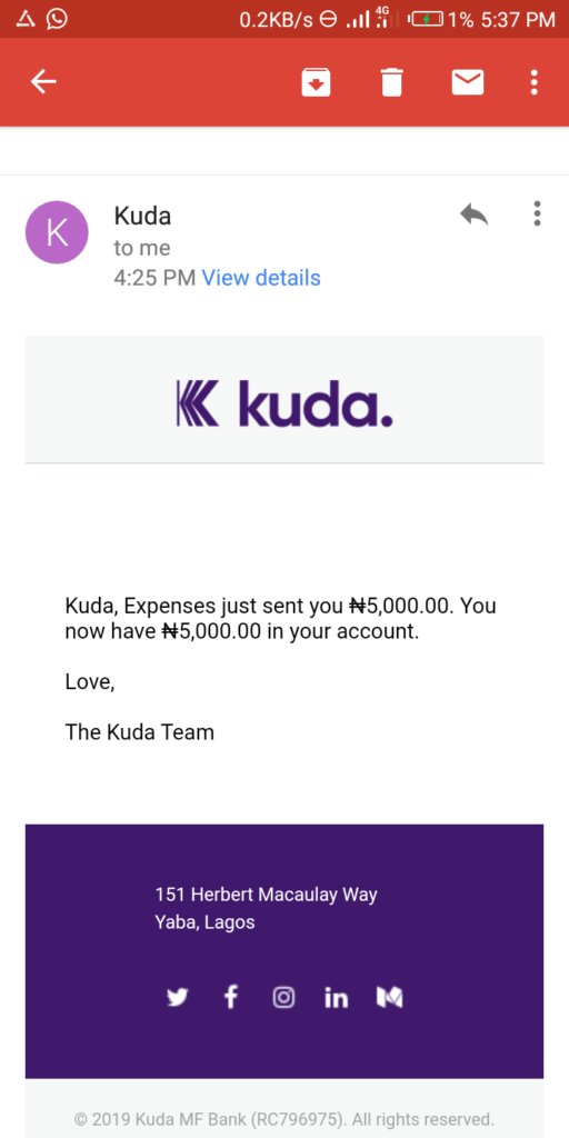 Kuda app review