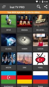 Inat TV Pro Mod APK