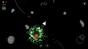 2 Minutes in Space Missiles Vs. Asteroids APK