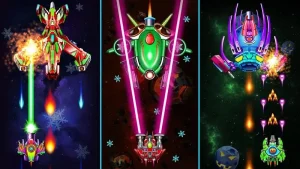 Galaxy Attack Alien Shooter MOD + APK 39.7 (Unlimited Money) for Android 1