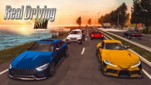 Real Driving Sim MOD + APK 5.4 (Unlimited Money) on android 1