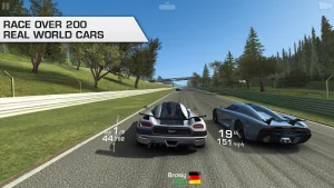 Real Racing 3 MOD + APK 11.1.1 (MOD, Money Gold) on android 2