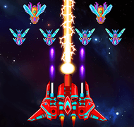 Galaxy Attack Alien Shooter MOD + APK 43.9 (Unlimited Money) on android