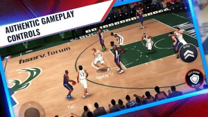 NBA LIVE Mobile Basketball MOD + APK 7.1.10 on android 2