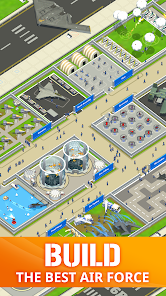 Idle Air Force Base for Android MOD + APK 3.5.0 free on freebrowsingcheat 1