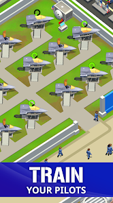 Idle Air Force Base for Android MOD + APK 3.5.0 free on freebrowsingcheat 2