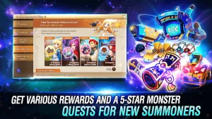 Summoners War for Android MOD APK 7.2.8 (Unlimited Crystals) free on freebrowsingcheat 2